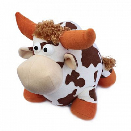 На картинке изображен Мягкая игрушка Мальвина Бычок Буян 10.10.1 Мягкая игрушка Мальвина Бычок Буян 10.10.1