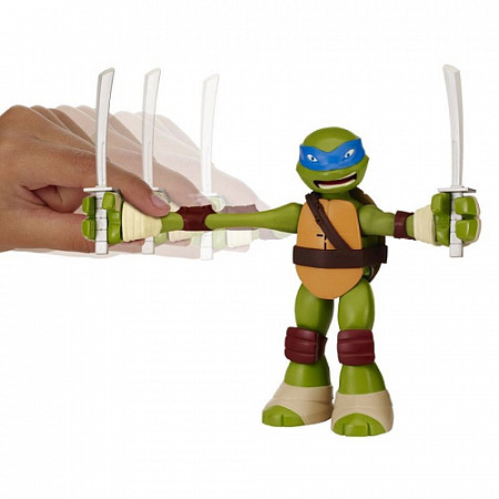 Фигурка Turtles с растягивающимися руками Леонардо 91421