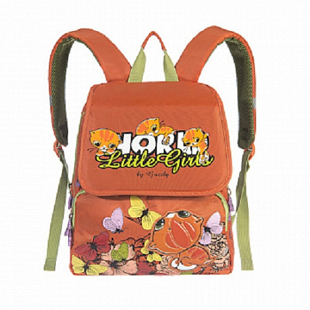 На картинке изображен Рюкзак школьный GRIZZLY RA-545-4 /1 orange Рюкзак школьный GRIZZLY RA-545-4 /1 orange