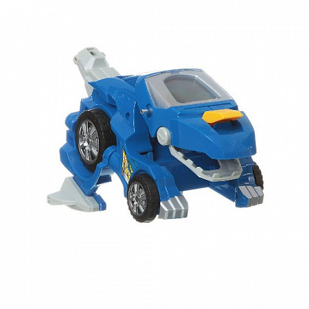 На картинке изображен Диноробот на батарейках ZYE-E0091 blue Диноробот на батарейках ZYE-E0091 blue