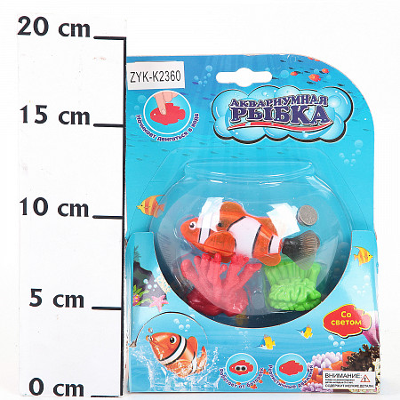 Аквариумная рыбка ZYK-K2360 на батарейках