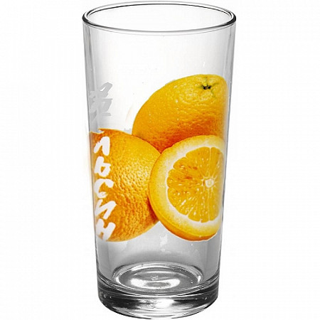 На картинке изображен Стакан Декостек Фрукты Апельсин 146 -Д Стакан Декостек Фрукты Апельсин 146 -Д