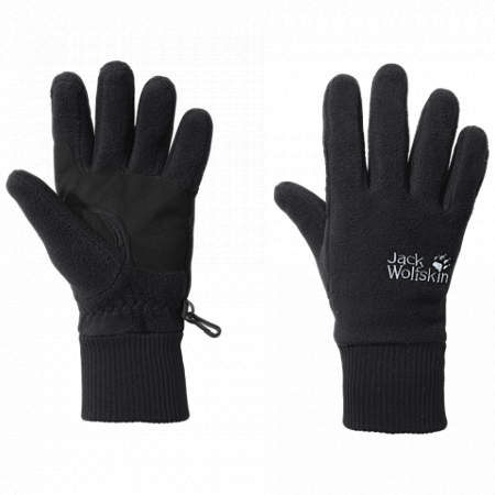 На картинке изображен Перчатки мужские Jack Wolfskin Vertigo Glove black Перчатки мужские Jack Wolfskin Vertigo Glove black