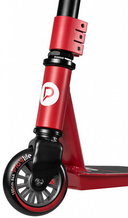 Самокат трюковой PlayLife Kicker 880303 red