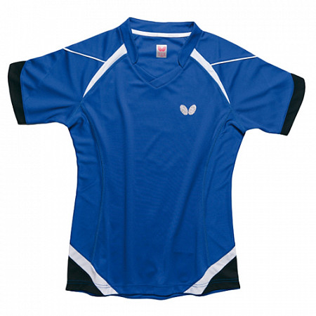 Рубашка теннисная Butterfly Kido Lady blue