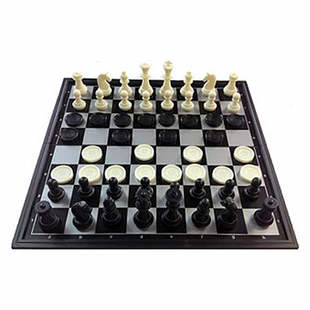 На картинке изображен Настольная игра Шахматы 3810-B Настольная игра Шахматы 3810-B