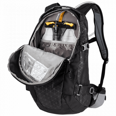 Спортивный рюкзак Jack Wolfskin Kamui 24 Pack black grid 2007981-8089