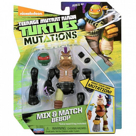 Игрушка Turtles Фигурка 12 см серия Mutation Бибоп 90660