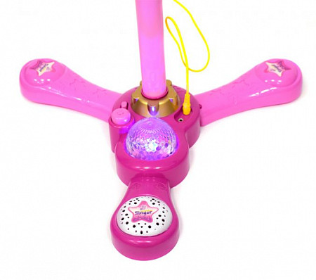 Музыкальная игрушка Haiyuanquan Микрофон на стойке 2806-1