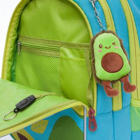 Рюкзак школьный GRIZZLY RG-168-1 /2 light blue