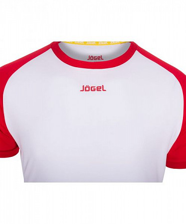 Футболка футбольная детская Jogel JFT-1011-012 white/red