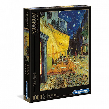 Мозаика Clementoni Ван Гог. Ночная терраса кафе 1000 эл 31470