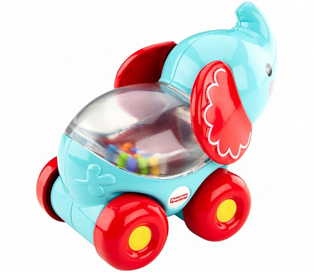 Игрушка-каталка Fisher Price Веселый слоник BGX29 CMV98