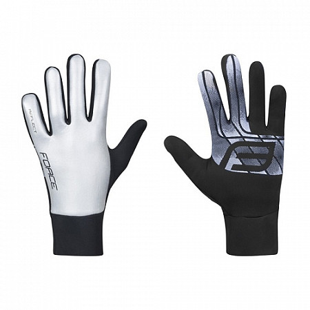 Велоперчатки Force Reflect 90467 reflective