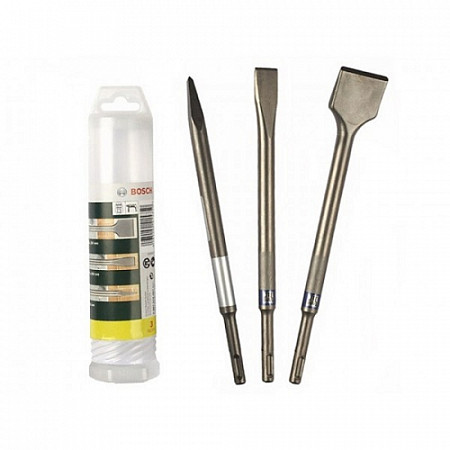 Набор Bosch из 3 зубил SDS+ 2608148297