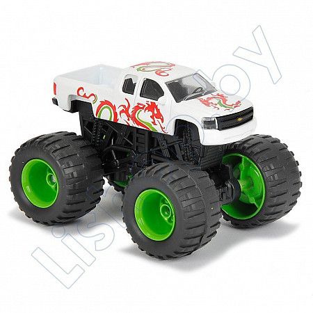 Машинка Majorette Rockerz Chevrolet Silverado (212057254) white