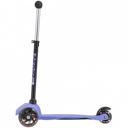 Самокат-кикборд Novatrack Disco-kids Basic 120H.DISCOKIDS.BVL20  black/violet