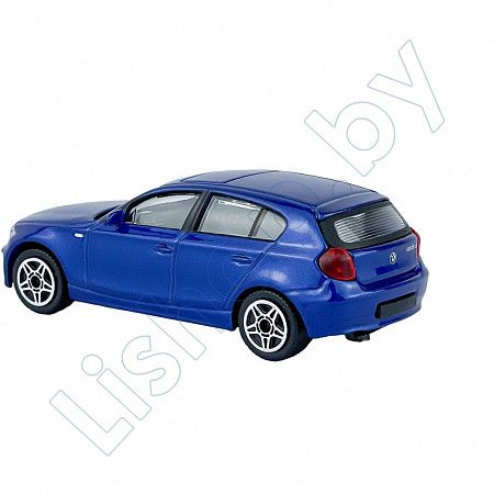 Машинка Bburago 1:43 BMW 1 Series (18-30000/18-30181) blue