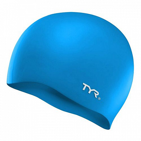 Шапочка для плавания TYR Wrinkle Free Silicone Cap LCS/420 Blue