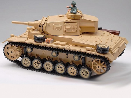 Радиоуправляемый танк Heng long Tauch Panzer III Ausf.H 1:16 3849-1