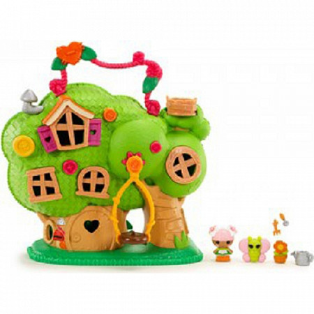 На картинке изображен Куклы Lalaloopsy Tinies Домик на дереве 532958 Куклы Lalaloopsy Tinies Домик на дереве 532958