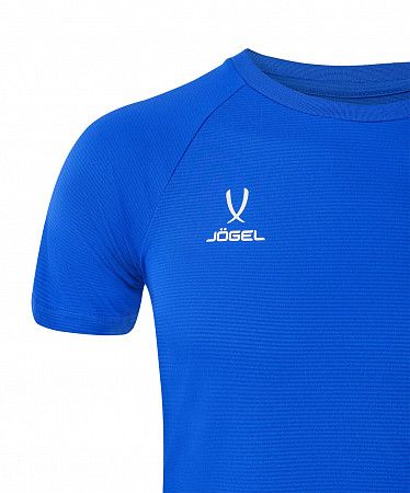 На картинке изображен Футболка тренировочная детская Jogel Camp Traning Tee JC4ST-0121 blue Футболка тренировочная детская Jogel Camp Traning Tee JC4ST-0121 blue