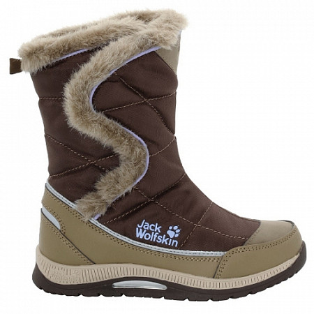 На картинке изображен Сапоги Jack Wolfskin Snow Dome brown Сапоги Jack Wolfskin Snow Dome brown