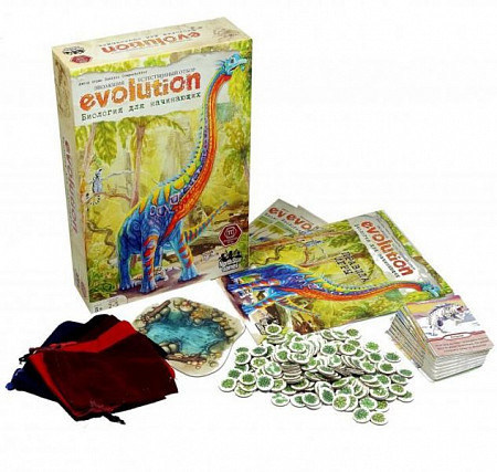 Настольная игра Правильные Игры Эволюция. Биология для начинающих 13-03-04