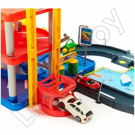 Игровой набор Bburago Street Fire Паркинг 3-х уровневый Parking Playset (18-30025)