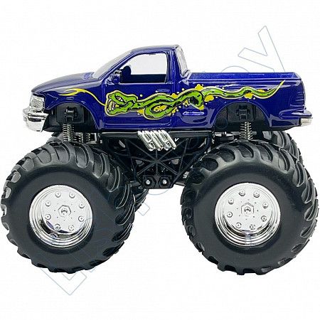 Машинка-монстр Maisto инерционная Ford F-150 Flareside (21144) blue