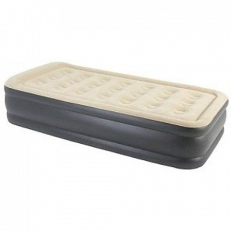 На картинке изображен Надувная кровать Jilong Twin Size High Raised Air Bed JL027007NG Надувная кровать Jilong Twin Size High Raised Air Bed JL027007NG