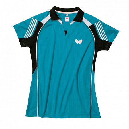 Рубашка теннисная Butterfly Nash Lady blue