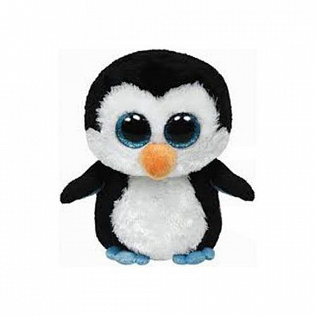 На картинке изображен Мягкая игрушка TY Пингвин Waddles TY Beanie Boos 23 см 36904 Мягкая игрушка TY Пингвин Waddles TY Beanie Boos 23 см 36904