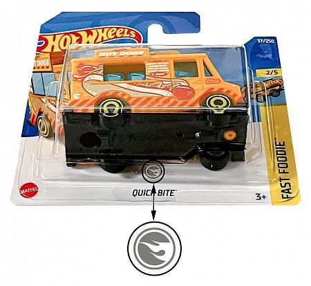 Машинка Hot Wheels Базовой коллекции Quick Bite 37/250 (5785 HCX97) mainline 2022