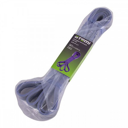 Эспандер ленточный Atemi петля ALR0121 208х2,1 см 9-29 кг Purple