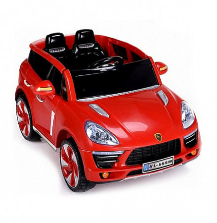 Электромобиль Wingo Porsche Cayenne red