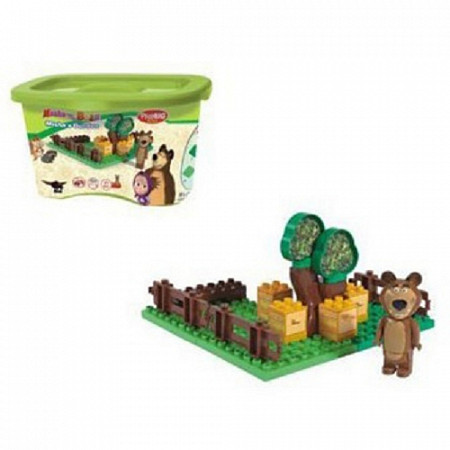 Конструктор BIG toys Маша и Медведь Пчелиная ферма Мишки (800057092)