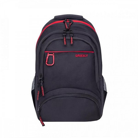 Рюкзак GRIZZLY RU-806-1 black/red