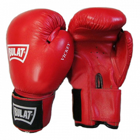 Перчатки боксерские BULAT Vickey красные (BGV)