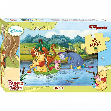 Пазлы Step Puzzle 35 "Медвежонок Винни" 1 отзыв