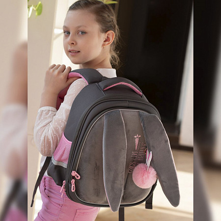 Рюкзак школьный GRIZZLY RAz-186-8 /3 grey