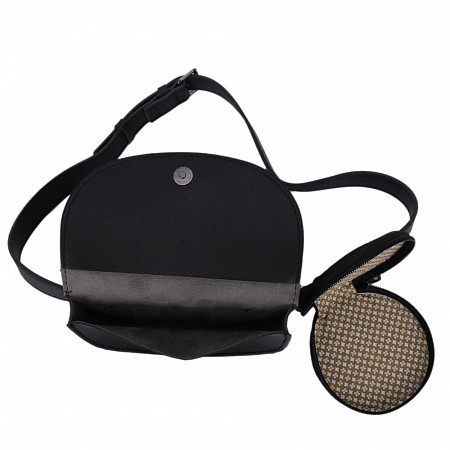 Поясная сумка женская Ors Oro OMS-0155 black