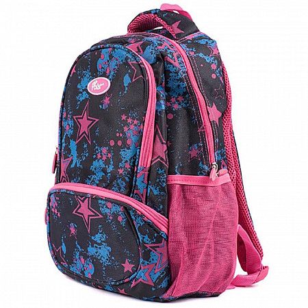 На картинке изображен Школьный рюкзак Polar Д27694 pink/blue Школьный рюкзак Polar Д27694 pink/blue