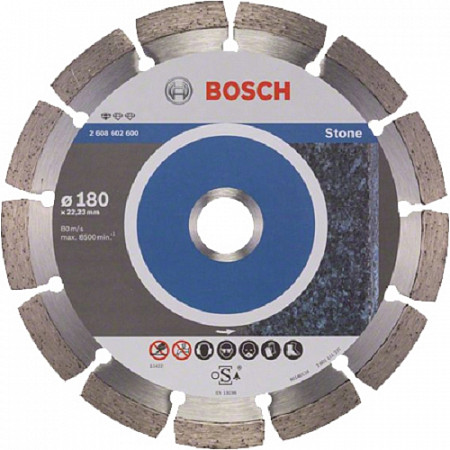 Алмазный круг Bosch 180х22,23 мм камень 2608602600