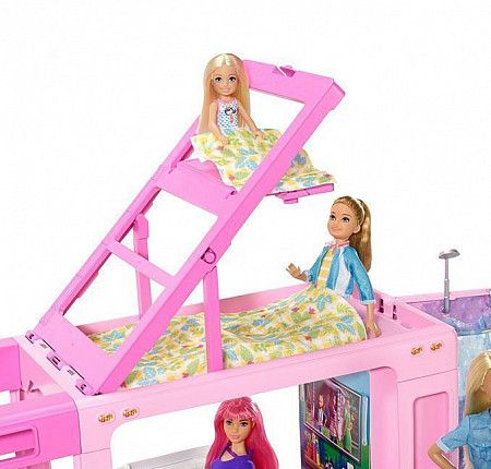 Игровой набор Barbie 3-in-1 Фургон для путешествия GHL93