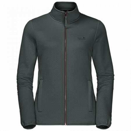 Джемпер женский Jack Wolfskin Natori Jacket W greenish grey