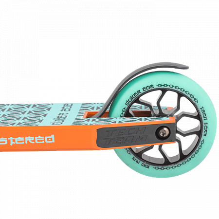 Самокат трюковой Tech Team DukeR 202 2020 Black/Orange/Blue