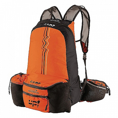 Напоясная сумка-рюкзак Camp Up orange/black