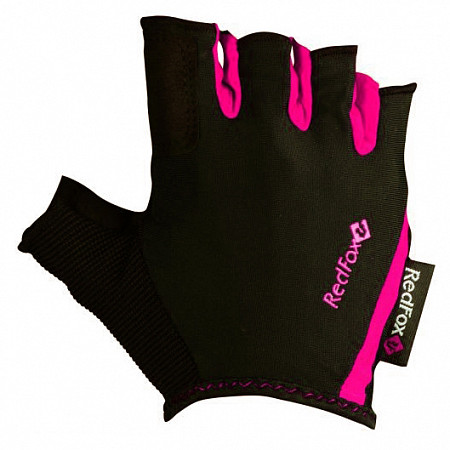 На картинке изображен Перчатки RedFox Trek II black/indian pink Перчатки RedFox Trek II black/indian pink