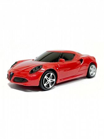 Машинка Bburago 1:43 Alfa Romeo 4C (18-30524) red